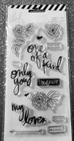 Heidi Swapp Clear Stamp, 14 Silkonstempel My Love Only You.... Nordrhein-Westfalen - Bedburg Vorschau