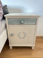 2x Kommode Nachttisch Massivholz Shabby Chic Landhausstil Bayern - Nördlingen Vorschau