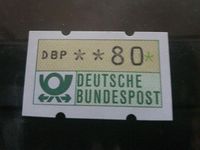 Briefmarke Bundesrepublik Deutschland 80 Pf. postfrisch Niedersachsen - Friesoythe Vorschau