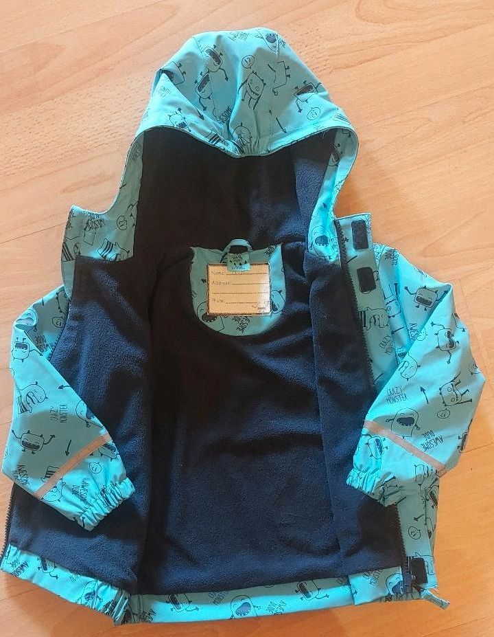 Regenjacke Kinder Regen ☔️ Jacke blau 92 in Sittensen