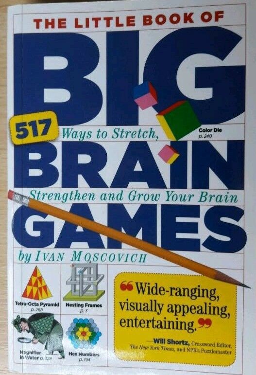 The little book of BIG BRAIN GAMES  von Ivan Moscovich in Künzell