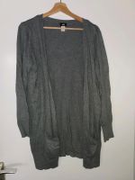 Grau meliert "H&M" Basic längere Strickjacke Cardigan in L Bayern - Würzburg Vorschau