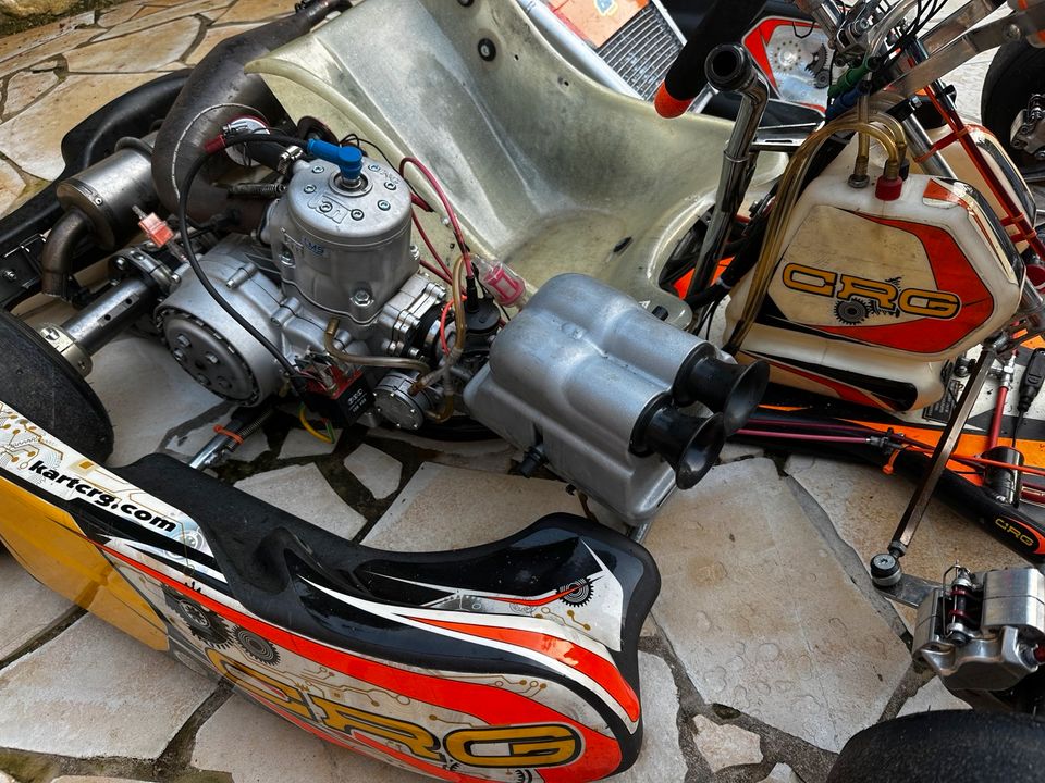 Verkaufe CRG Kart Rennkart mit TM K8 Motor revidiert in Lahntal