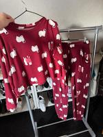 Süßer Pyjama Hollister Lama Rot XS / S Schlafanzug Nordrhein-Westfalen - Selm Vorschau