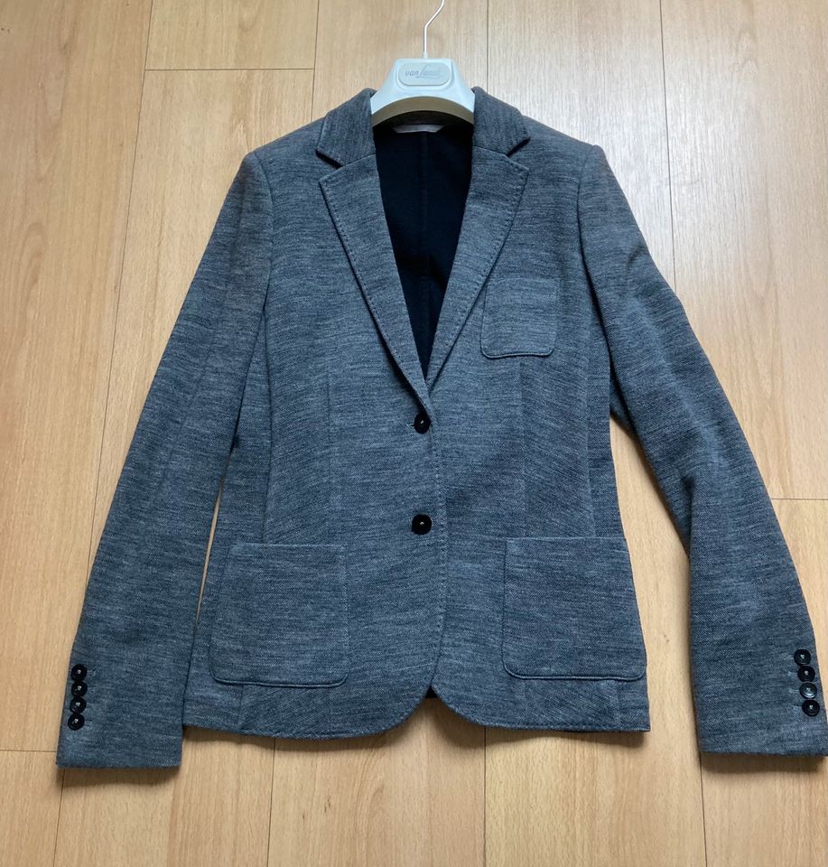 Van Laack Damen Blazer grau Größe 38 in Mönchengladbach