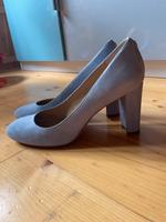 Brautschuhe Pumps Ralph Lauren Gr. 39 hellblau Wildleder Bayern - Arnstein Vorschau