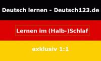 Deutsch lernen im (Halb-)Schlaf (DaF) Hessen - Bad Homburg Vorschau