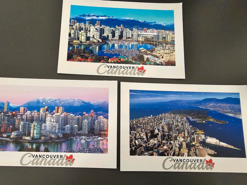 3 Postkarten aus Vancouver in Schkeuditz