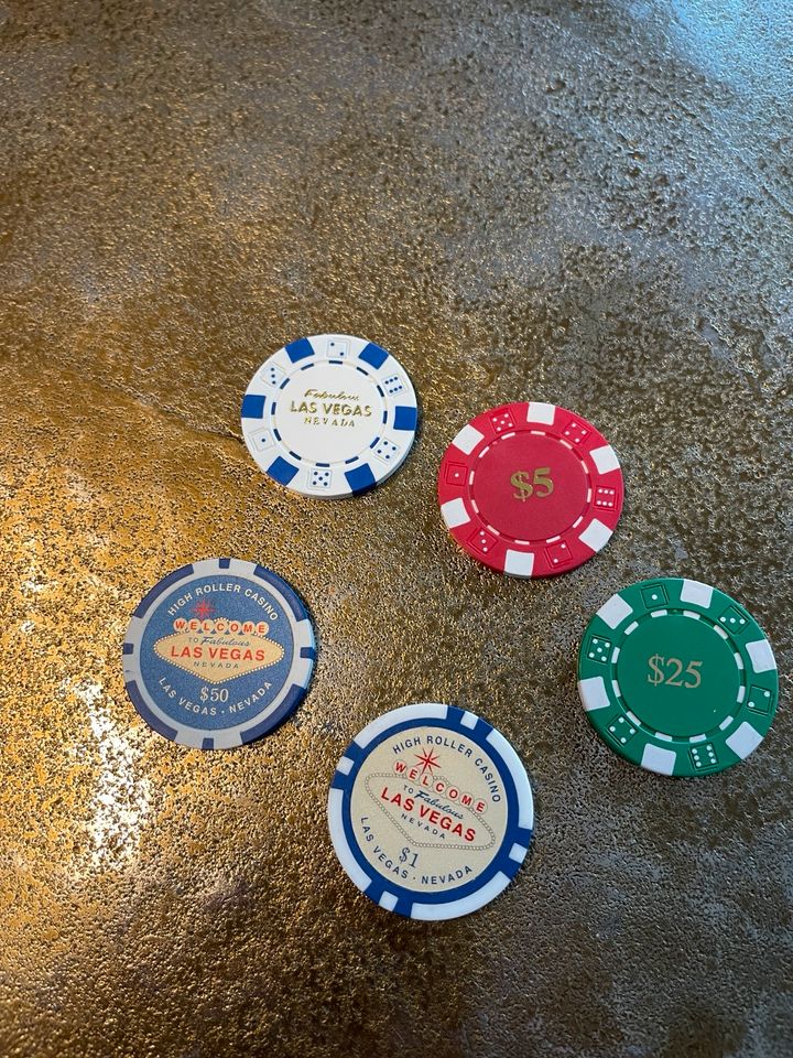 Las Vegas Spiel Chips in München