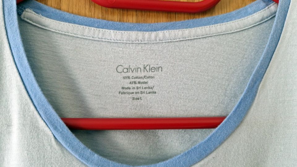 CK Calvin Klein Shirt neuwertig gr.L in Lichtenau