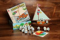 Schlumpf - Spiel : SMURF - AHOY - game 1982 Segelschiff OVP MB Co Schleswig-Holstein - Dänischenhagen Vorschau