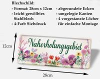 Naherholungsgebiet Blechschild Deko Garten Balkon Terrasse Niedersachsen - Thedinghausen Vorschau