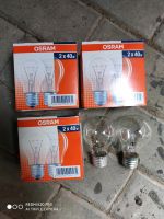 8*Osram Glühbirnen 40W E27 Neu&OVP Thüringen - Herbsleben Vorschau