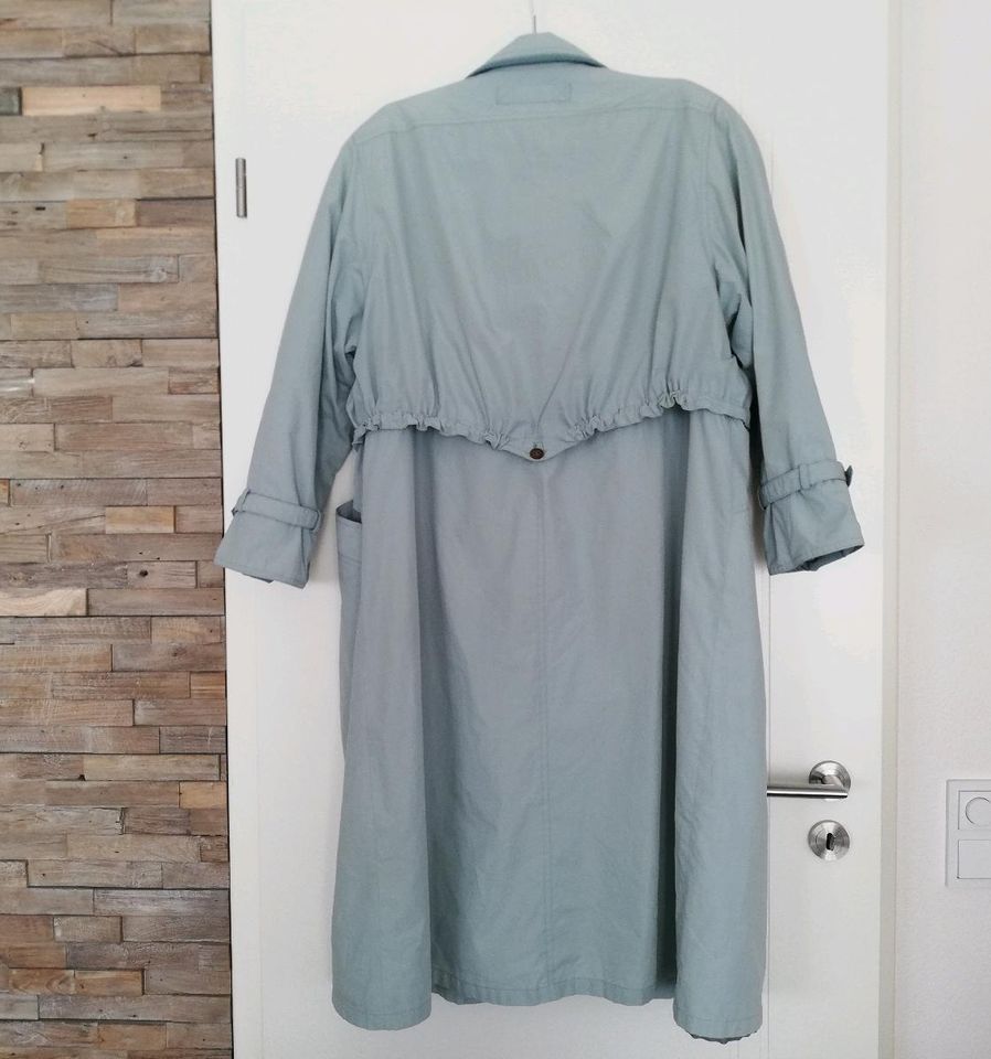 Trenchcoat mint Gr.44 Vintage 90er Mantel v. Scherer CityLine in Bobingen