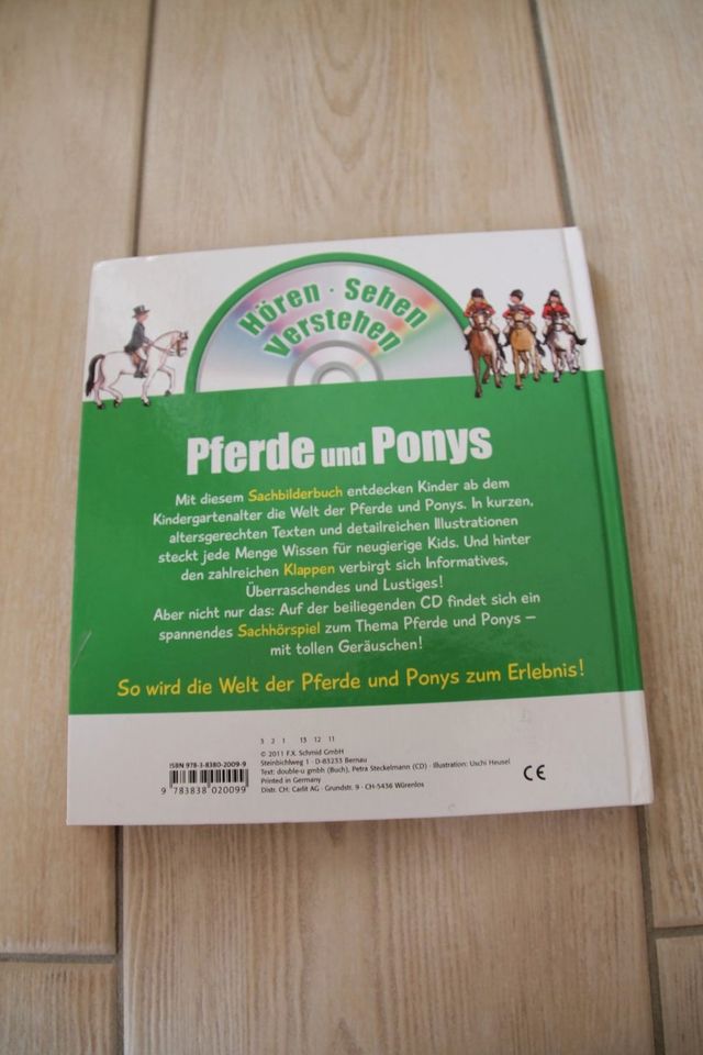 Kinderbuch Pferde und Ponys mit CD in Nördlingen