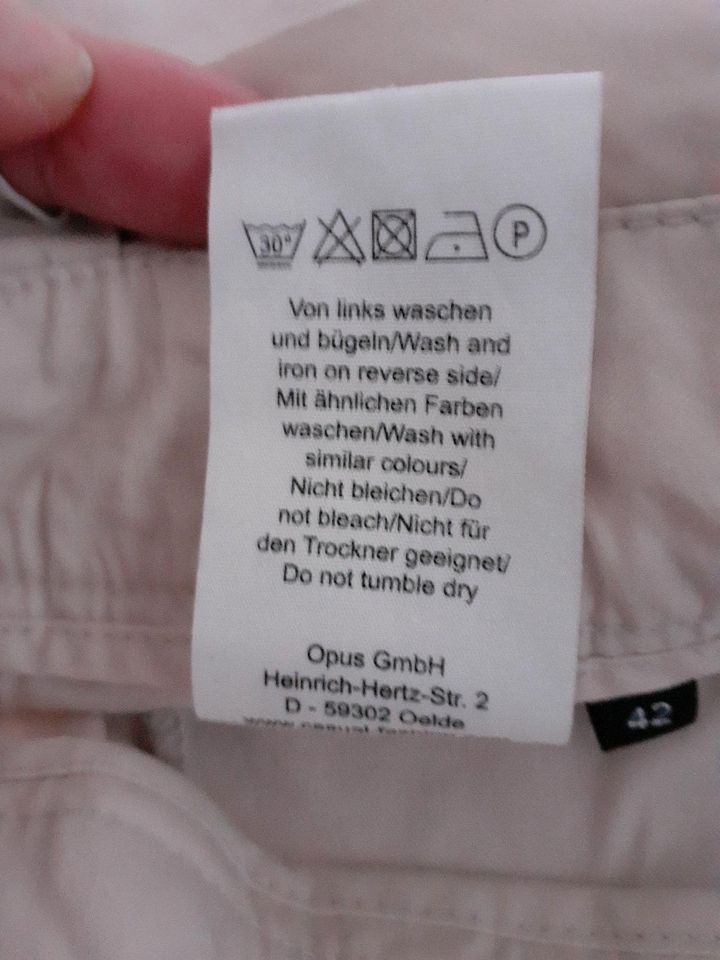 Opus Enchi Light ST Hose Chino Gr. 42 beige wie neu in Peiting