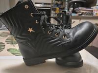 Geox Damen-/ Mädchenstiefel schwarz Stern Gr. 39 Bayern - Aschaffenburg Vorschau
