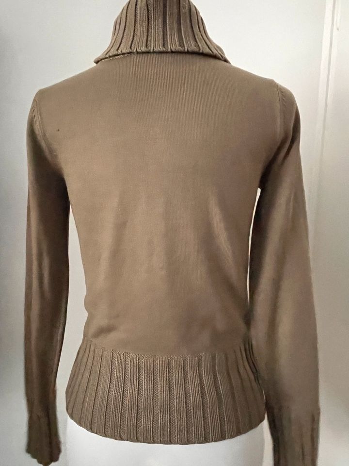 EDC Esprit Pullover Rollkragenpullover oliv grün Khaki M in Frankfurt am Main