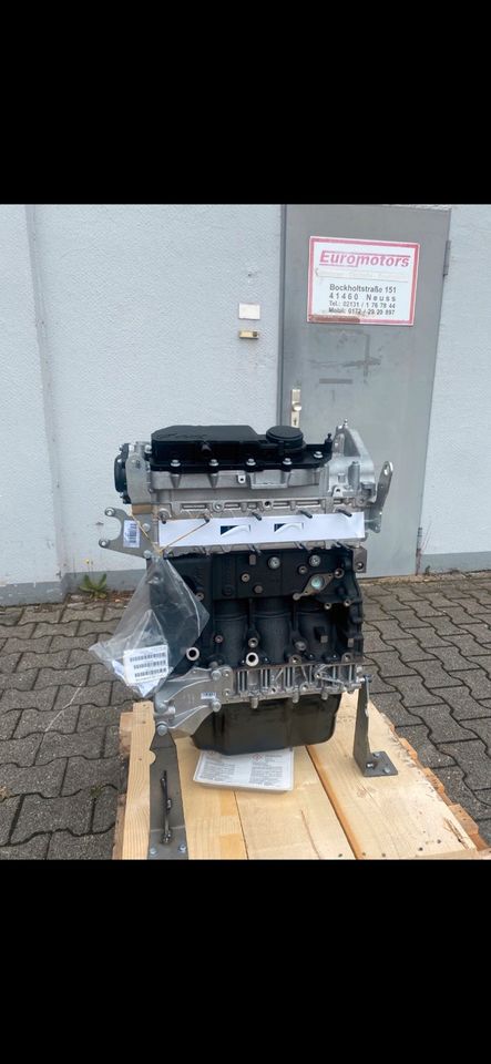 Fabrik NEUER Motor Fiat Ducato 2,3L F1AE3481D mit Ölpum. ,Wasserp in Neuss