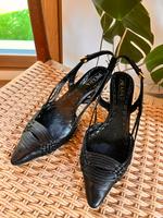 Elegante PRADA Slingback-Schuhe - Größe 39 - Schwarz München - Sendling Vorschau