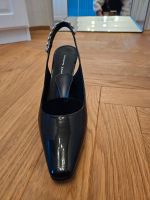 Neuwertig Pumps High Heels schwarz Designer Zanotti Slingback 39 Neuhausen-Nymphenburg - Neuhausen Vorschau