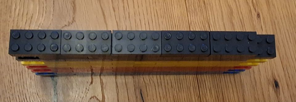 60x Lego blau rot gelb schwarz Bayer Teststein 2x4 Sammler 70er in Wetter (Ruhr)