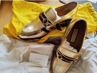 Gucci Adidas Horsebit,Loafer,GOLD, Gr.7 (41)Neu,Karton beschädigt München - Trudering-Riem Vorschau
