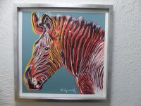 Andy Warhol Lithografie "ZEBRA" 3D Optik 50x50cm, "GERAHMT" Nordrhein-Westfalen - Gronau (Westfalen) Vorschau