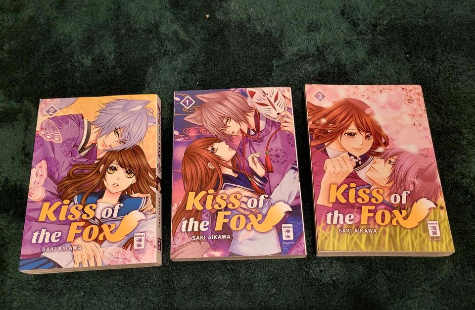 Egmont Manga Saki Aikawa Kiss of the Fox Band 1-3 in Suhl