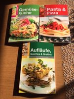 Kochbücher 3 Stück Gemüse, Pasta, Pizza, Quiches etc. Hessen - Hosenfeld Vorschau