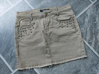 Amisu Jeans Mini Rock Kahki Olive Nieten 34 Top Dortmund - Mitte Vorschau