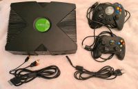 XBox Xbox XBOX Classic Konsole mit 2 Controllern Star Wars Spiel Häfen - Bremerhaven Vorschau