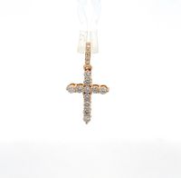 Diamantkreuz 18 kt (750 Gold) 0.59 ct Hessen - Wiesbaden Vorschau