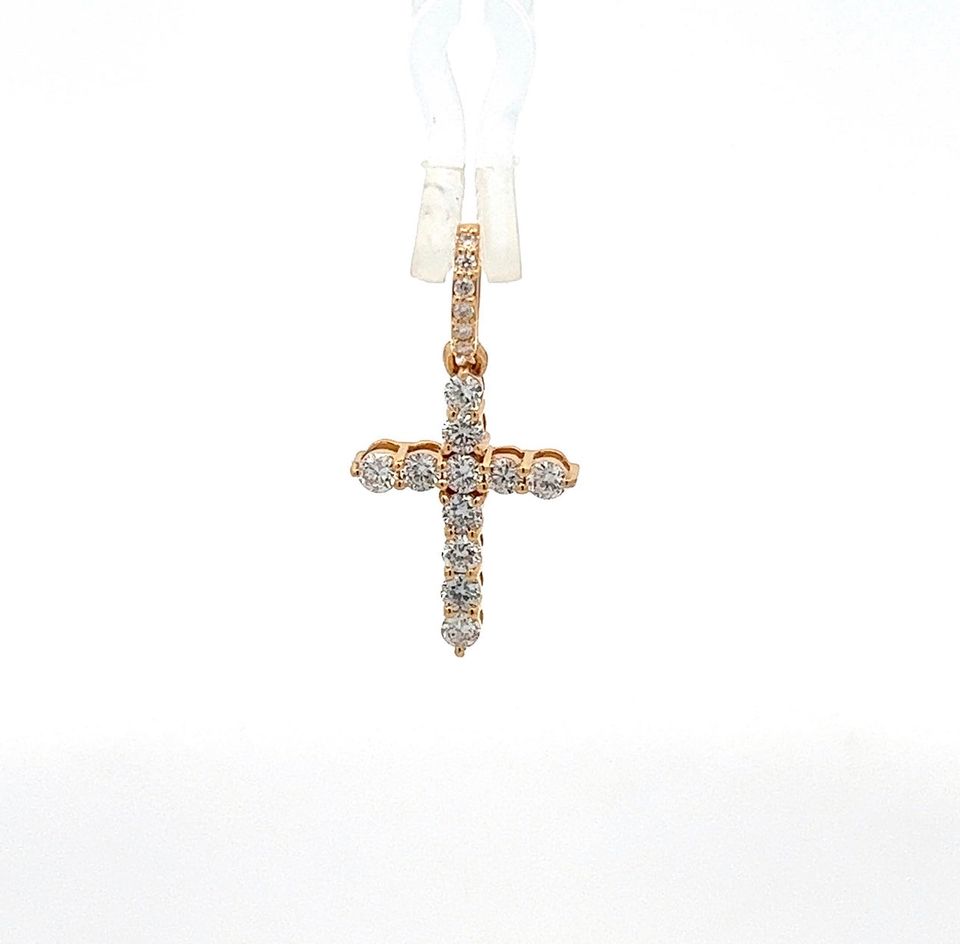 Diamantkreuz 18 kt (750 Gold) 0.59 ct in Wiesbaden