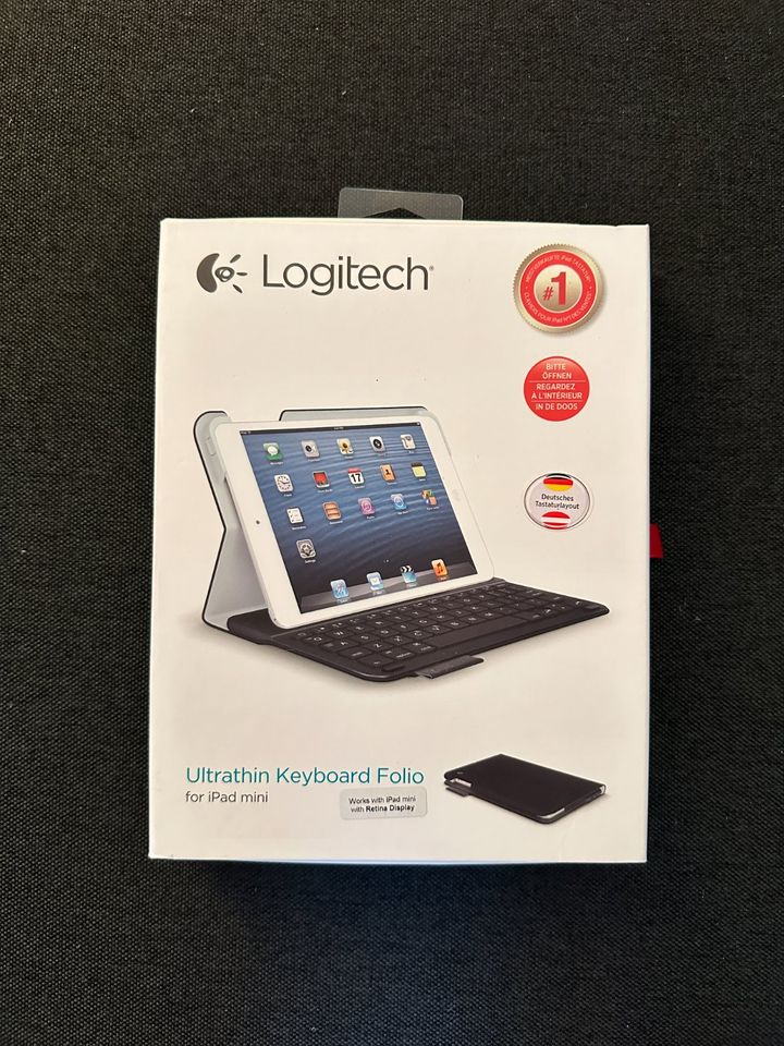 Logitech Schutzhülle mit Keyboard Tastatur für Ipad mini in Hamburg