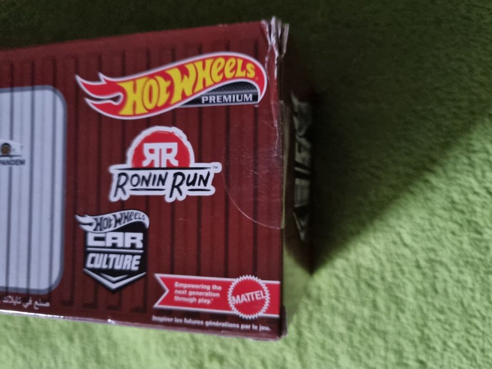 Hot Wheels Premium "Ronin Run" Container-5er-Box - !Selten! in Nübbel