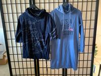 Gr. L / 40-42 legeres Shirt und Pulli in blau mit Schrift Damen Nordrhein-Westfalen - Radevormwald Vorschau