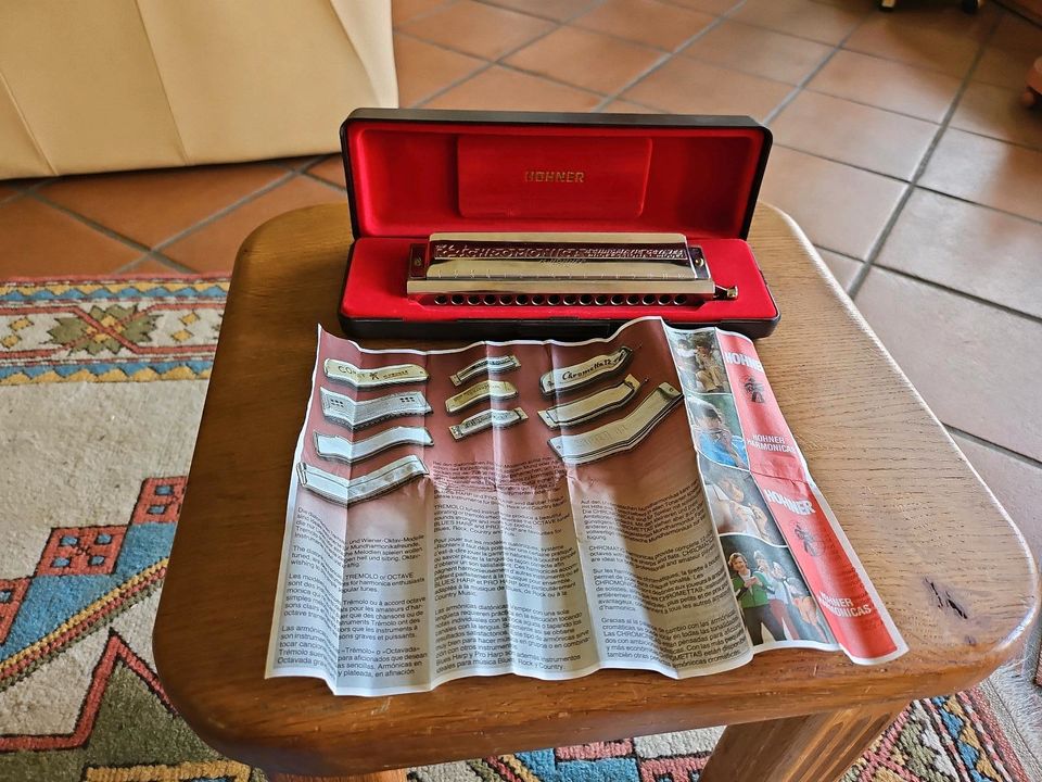 Hohner Chromonica 280C Mundharmonika inkl. Box und Beschreibung in Freiburg im Breisgau