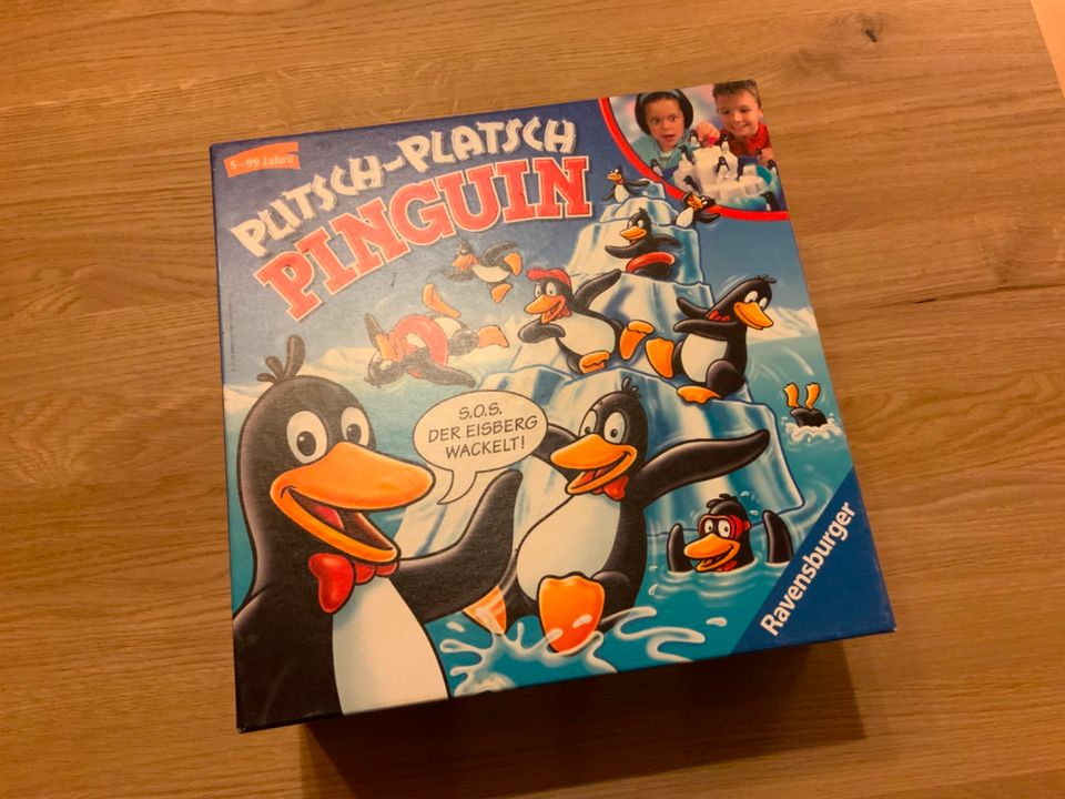 Plitsch-Platsch Pinguin Ravensburger Gesellschaftsspiel in Eppstein