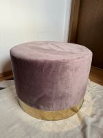 Depot Samt Pouf Sitzhocker Rose Neu Niedersachsen - Vienenburg Vorschau