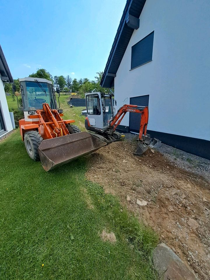 Baggerarbeiten  Gartenbau in Bergneustadt