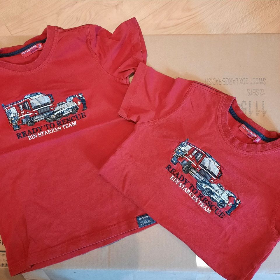 Zwillinge T-Shirts Gr. 86 bis 122 Set ab 3 € in Wackersberg