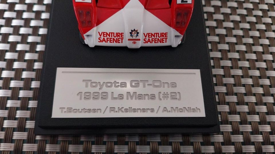 24H Le Mans 1999 Toyota Motorsport GT-One #2 1:43 hpi racing in Walluf