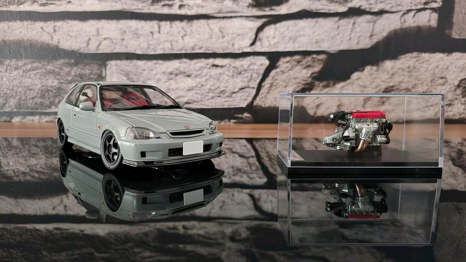 Honda Civic EK9 Type R / Motorhelix M85006 / Nardo Grey / 1:18 in Bremervörde