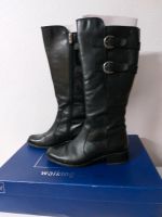 Stiefel Leder von Caprice in Gr. 38,5 schwarz Saarland - Schwalbach Vorschau