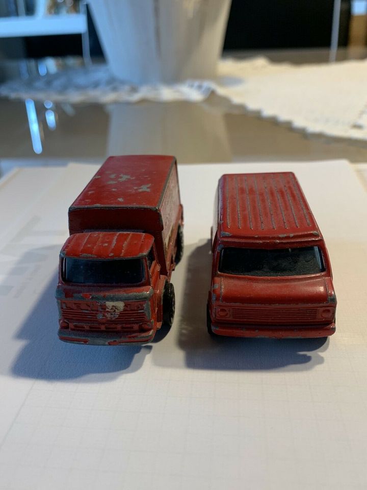 Zwei alte Modellautos-CORGI-JuniorsU.S.Van Werbung Coca Cola 1:43 in Berg