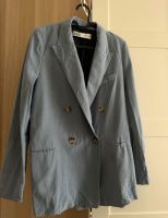 Zara Blazer neuwertig xs / 34 Damen Jacke Blazer blau grau Nordrhein-Westfalen - Leverkusen Vorschau