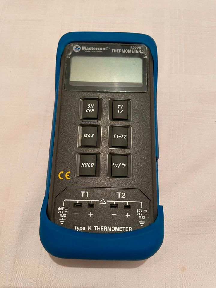 Differenzthermometer digital + 2 Sonden (Thermoelement) in Bad Salzuflen
