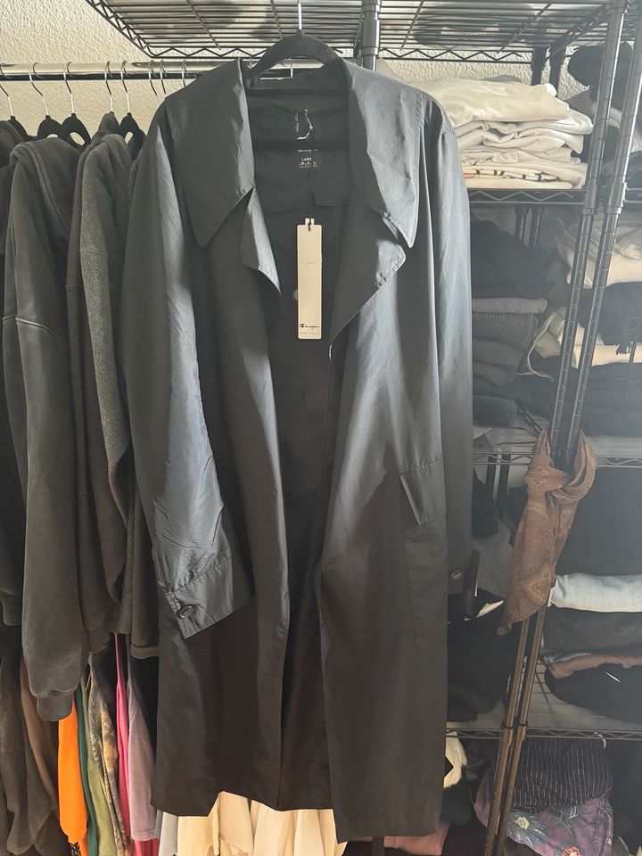 Rick Owens X Champion Trenchcoat Mantel Regenjacke in Hamburg