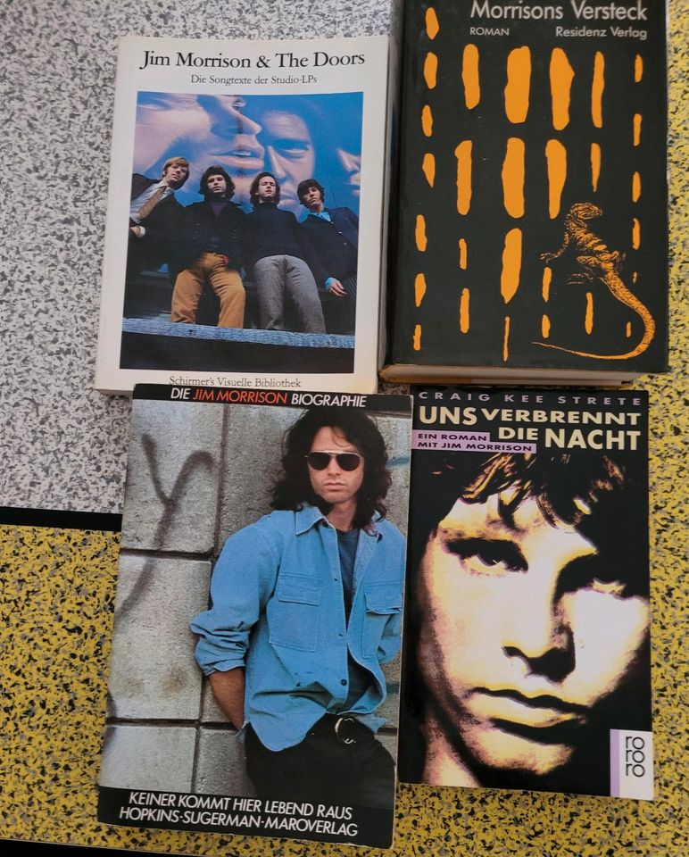 Sammlung Bücherpaket JIM MORRISON  4 Bücher THE DOORS in Iserlohn